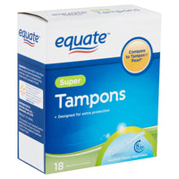 Tampones Super Absorbentes Equate 18und