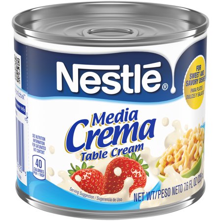 Crema de Leche Nestlé 7.6oz