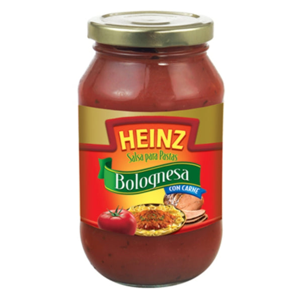 Salsa para pasta Bolognesa con Carne Heinz 495g