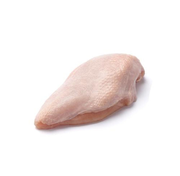 Pollo Pechuga con hueso y piel (bandeja de 1Kg)