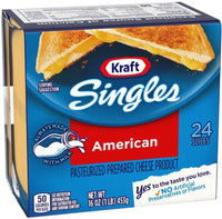 Queso Americano Facilistas de Kraft 24und